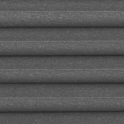 Astral blackout Slate Grey cellular blind close up. Energy efficient.