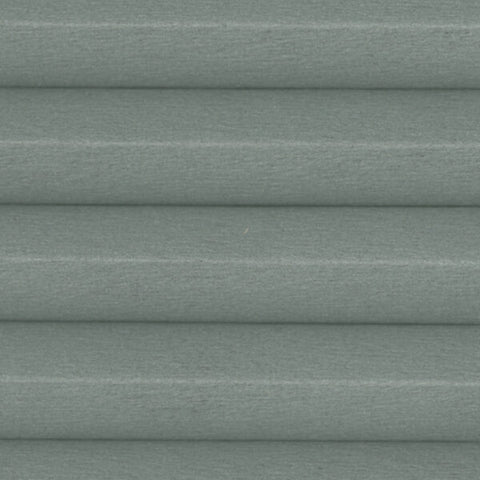Celeste Light filtering Sage green cellular blind, translucent energy saving cells.
