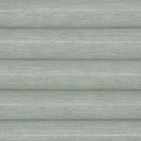 Fresco light filtering Sage green cellular lantern blind. Honeycomb structure for energy saving.