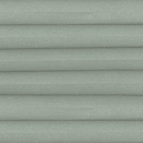 Halo Willow green cellular lantern blind fabric. Light filtering and energy saving properties.