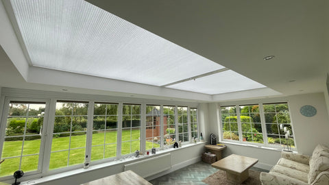 Mirage Translucent Anthracite - Conservatory Blinds Direct