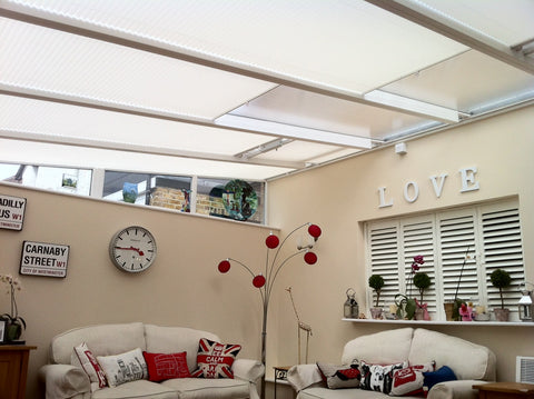 Hive Blackout White - Conservatory Blinds Direct